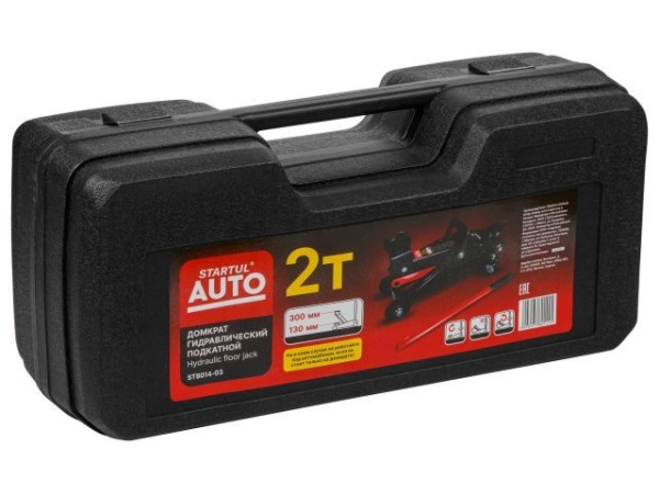 Домкрат подкатной 2т h300 STARTUL AUTO (ST8014-03)