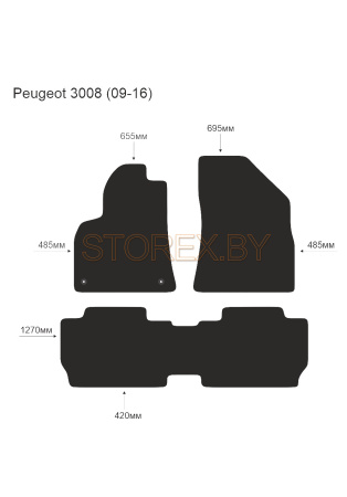 Peugeot 3008 (09-16) copy