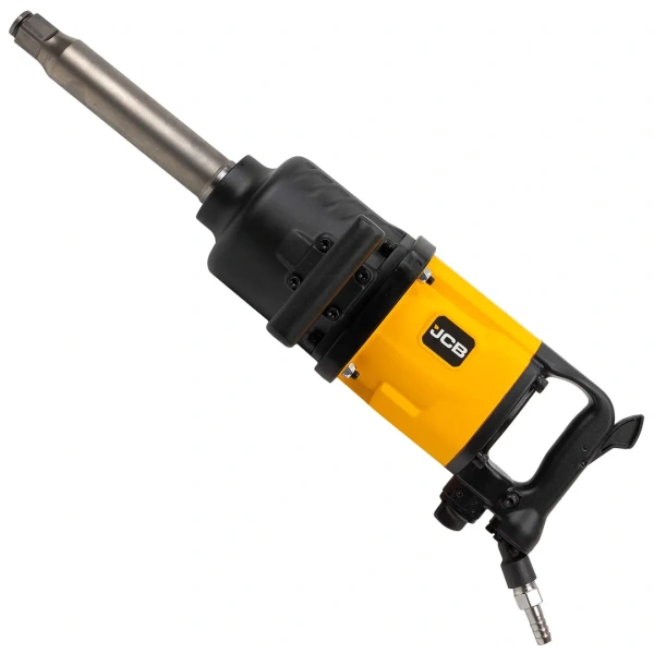 Пневмогайковерт ударный с длинным валом,реверсом и регулировкой усилия 1''(3486/4200Hм, 2800 об/мин,6.3bar,340 л/мин,8.4кг)