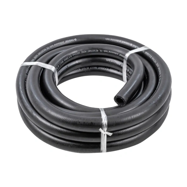 Шланг резиновый армированый бензо-маслостойкий 14х23ммх5м(повышенная гибкость и сопротивление к излому,раб. давл. 20bar,max 60bar,-30C°+70C°,DIN20018)