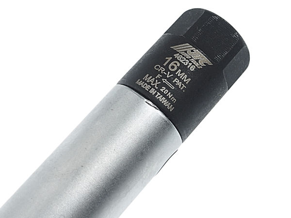 Головка свечная 12-ти гранная с фиксированным усилием затяжки JTC 4623-16 (3/8", 16 мм)