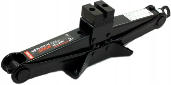 Домкрат механический ''ромб''2т (h min 110мм, h max 390мм, L-425мм) в водоотталкивающем чехле