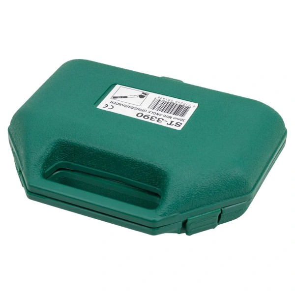 Пневмозачистная машинка угловая с гибким приводом мини в кейсе потребление воздуха 57 л/мин