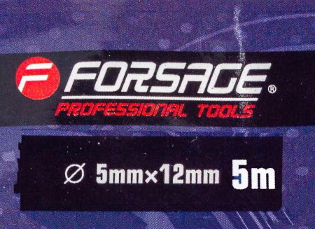 Шланг резиновый армированый бензо-маслостойкий 5х12ммх5м(повышенная гибкость и сопротивление к излому,раб.давл. 20bar,max 60bar,-30C°+70C°,DIN20018)