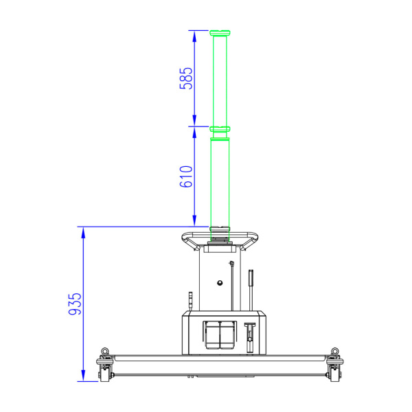 Подъемник напольный канавный г/п 15 т Хорекс Авто HL16A(W)