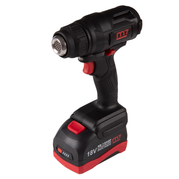 Аккумуляторный фен MIGHTY SEVEN DHG-101A (18 В, 7 предметов)