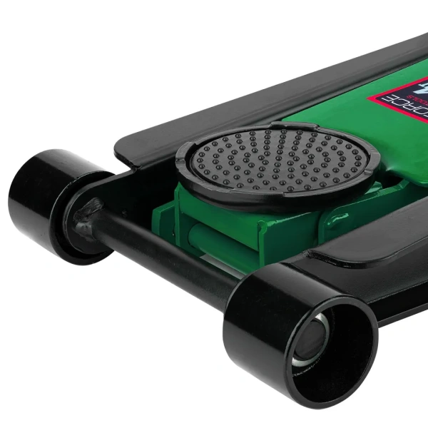 Домкрат подкатной гидравлический двухпоршневой 4т (h min 75мм, h max 505мм)