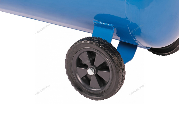 Компрессор поршневой с ременной передачей 220 В ресивер 100 л 446 л/мин NORDBERG NCE100/480