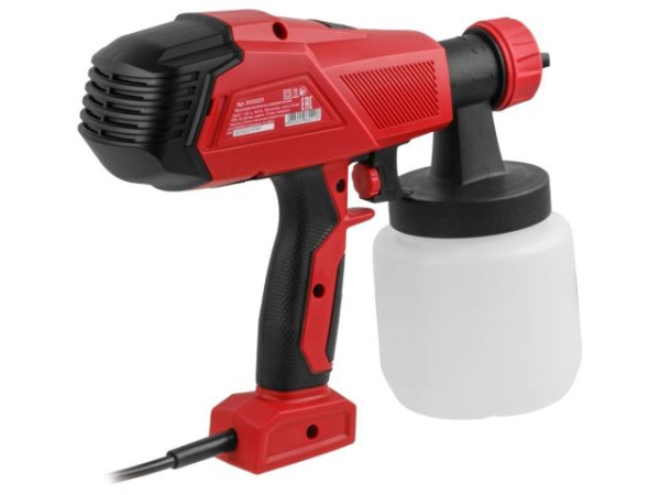 Краскораспылитель электрический WORTEX LX PS 0740 в кор. 400 Вт, 700 мл/мин, 0.8 л бак