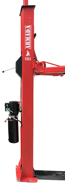 Двухстоечный подъемник ARMADA Т-34 (4т) с разблокировкой замков на одной колоне 220/380В