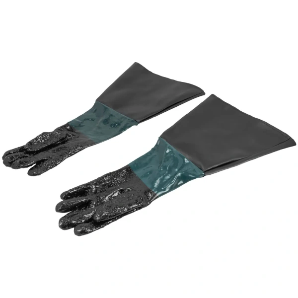 Перчатки резиновые для работ с пескоструйными аппаратами