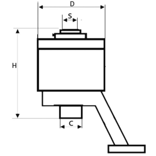 Усилитель крутящего момента ручной с несъемной реакционной опорой GARWIN PRO 520230-7500 (1:23, 7500 Нм)