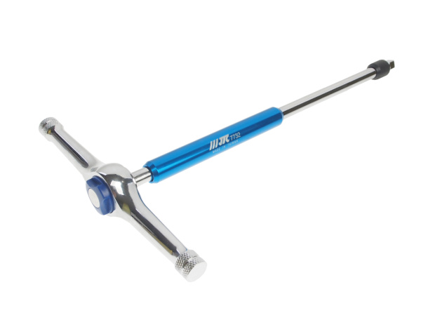 Вороток T-образный торцевой трещоточный JTC 7732 (1/4", L=260х132 мм)