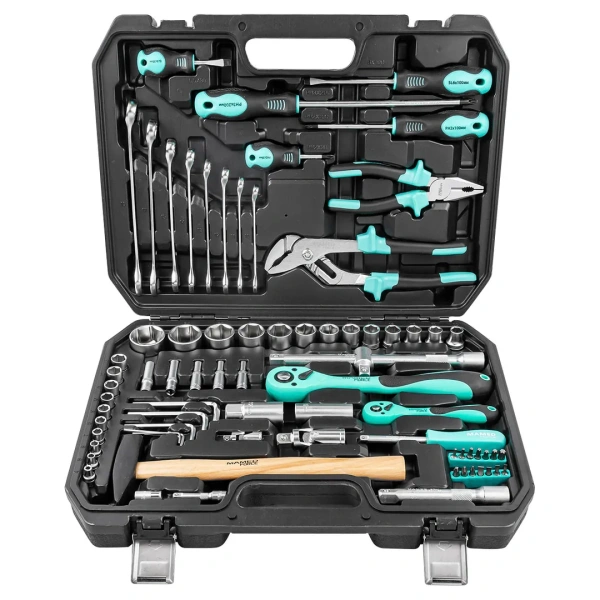 Набор инструментов PROFI 76пр. 1/4'',1/2''(6гр)(4-32мм)