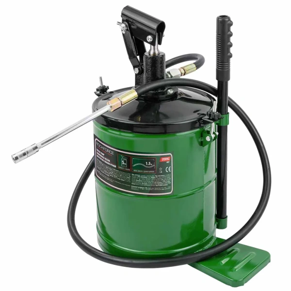 Нагнетатель смазки ручной, 5кг (длина шланга 1.5, внутр.Ø 210мм, внутр. высота 220мм)