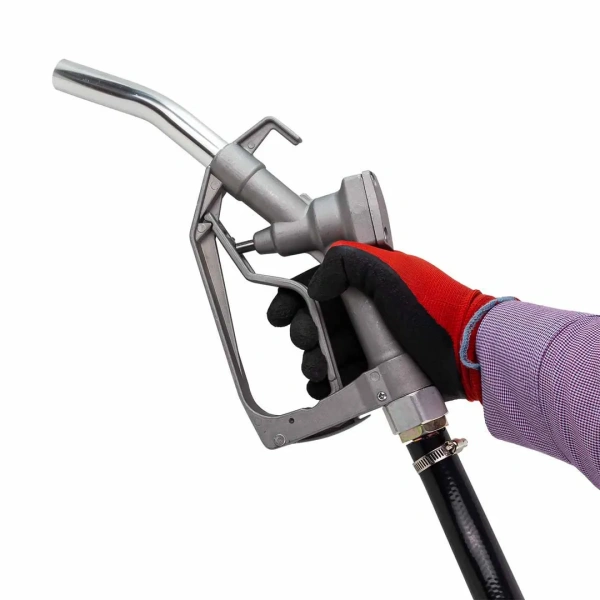 Насос для перекачки топлива переносной (12V, 40W, 20л/мин) в комплекте со шлангом резиновым 28х19мм 4м