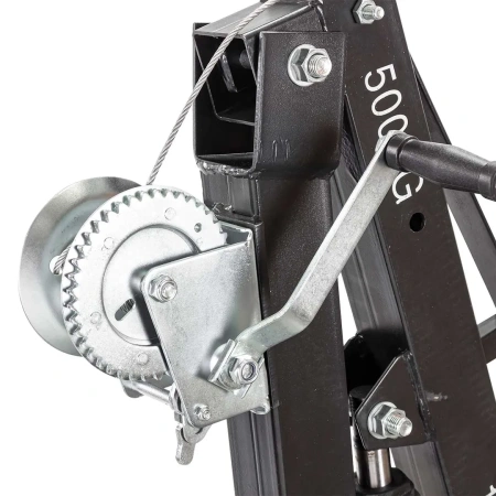 Кран гидравлический для пикапа (max нагрузка 450 кг, высота подъема 1800кг, стрела 680-1050мм)