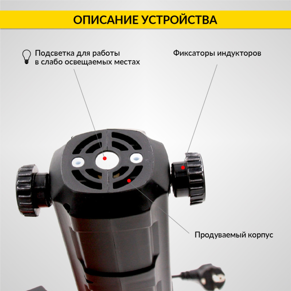 Индукционный беcпламенный нагреватель iCartool IC-190