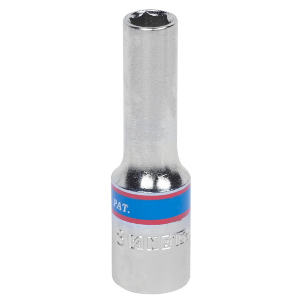 Головка торцевая глубокая шестигранная 3/8", 8 мм KING TONY 323508M