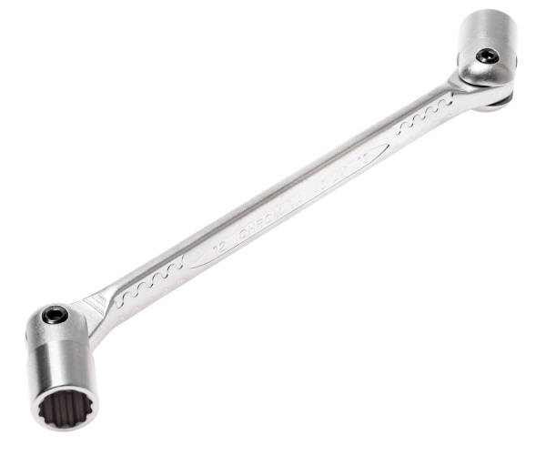 Ключ торцевой прямой шарнирный JTC 3936 (12х13 мм, L=220 мм)