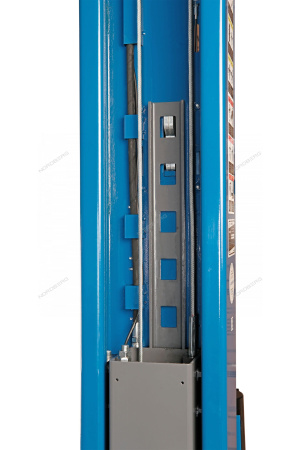 Подъемник 380V 2х стоечный 4 т с верхней синхронизацией (синий) снятие со стопоров с одной колонны NORDBERG N4122HM-4B