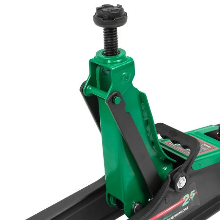 Домкрат подкатной гидравлический 2.5т (h min 90мм, h max 400мм) в кейсе