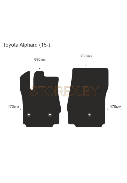 Toyota Alphard (15-) copy