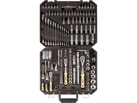 Набор головок и ключей 219пр. 1/4",3/8",1/2" PRO STARTUL DAKAR (PRO-219DK)