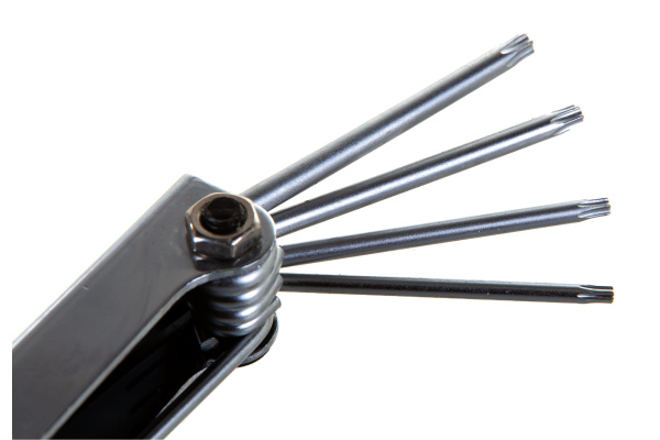 Набор ключей торцевых H07M08SF TORX® Т9-40 в ключнице, 8 предметов