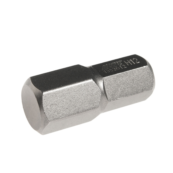 Бита HEX 6-ти гранная JTC 1353012 (H12х30 мм, 10 мм, S2)