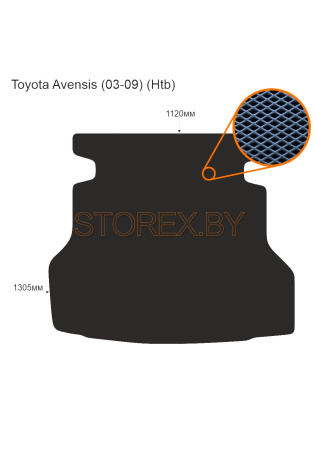 Toyota Avensis (03-09) (Htb) Багажник copy