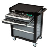 GARWIN PRO EQ-000012 Тележка инструментальная Standart 6 полок, с комплектом инструмента в разборном кейсе, 169 пр.