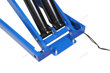 Подъемник ножничный NORDBERG N631-4B_380 (4 т, 380 В, синий)