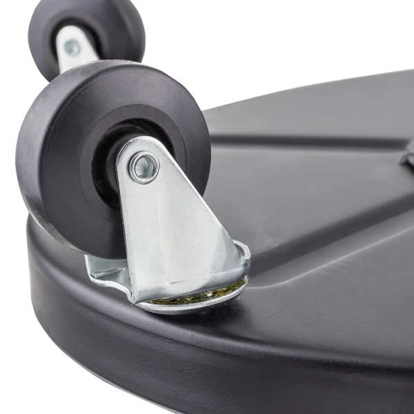 Стул автослесаря вращающийся регулируемый на колесах (h min-425мм, h max-540мм, диаметр-300мм)