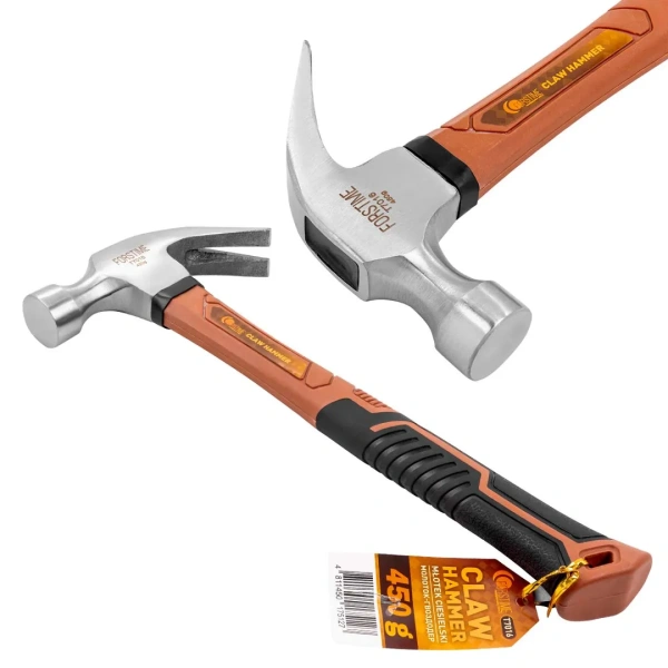 Молоток-гвоздодер 450гр.