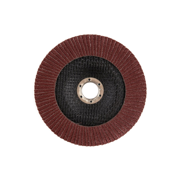 Круг шлифовальный лепестковый ROSSVIK 29_150х22_40 (150*22 мм, 40 Grit., тип 29, Zr, 80 м/с, 10200 об/мин)