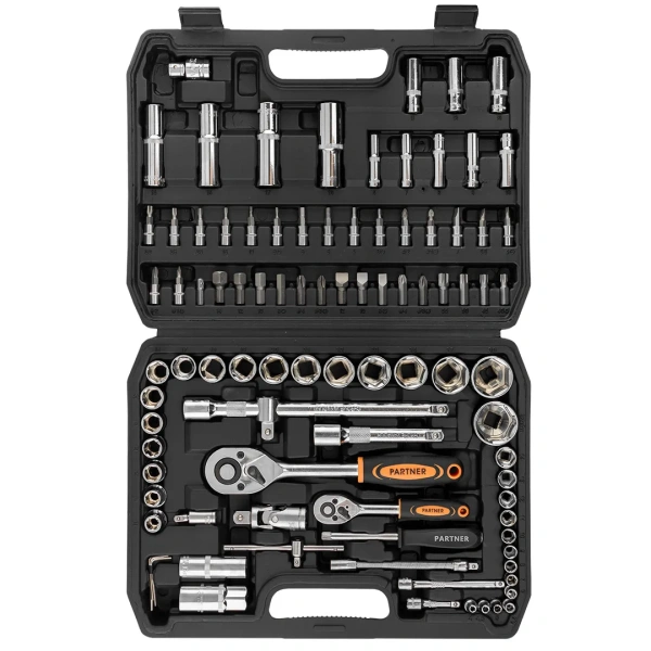 Набор инструментов 94 пр.1/4''&1/2''(6-гран)(4-32мм)