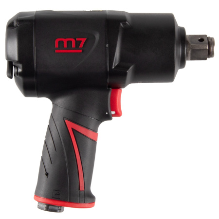 Гайковерт пневматический ударный MIGHTY SEVEN NC-6255QL (3/4", 1898 Нм, в комплекте налобный фонарь)