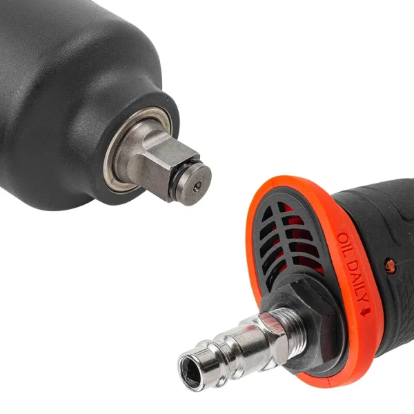 Пневмогайковерт ударный''Twin Hammer''с регулировкой 1/2''(720Hм,7500об/мин,6.3bar,236л/мин,штуцер 1/4'')