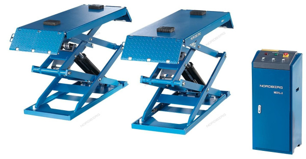 Подъемник ножничный низкопрофильный 3т 380В NORDBERG N631L-3_380