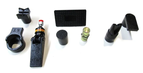 Набор гидравлического оборудования для кузовных работ 10т.(насос, цилиндр + комплект удлинителей и надставок), в кейсе на колесах