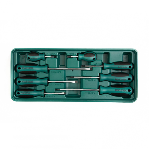 Набор инструмента ROSSVIK LST008 (отвертки, ложемент, 8 предметов)