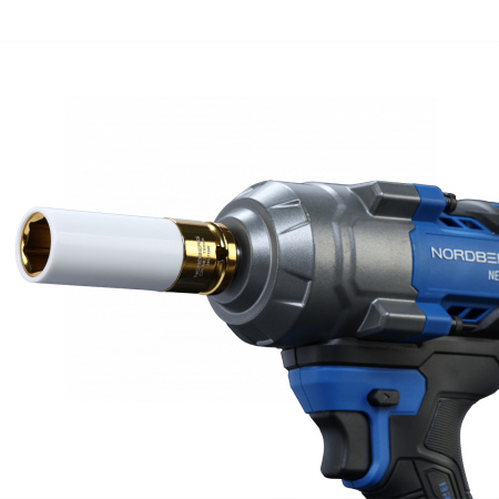 Головка торцевая ударная глубокая тонкостенная NORDBERG 241-719W, 1/2", 19 мм для колесных дисков