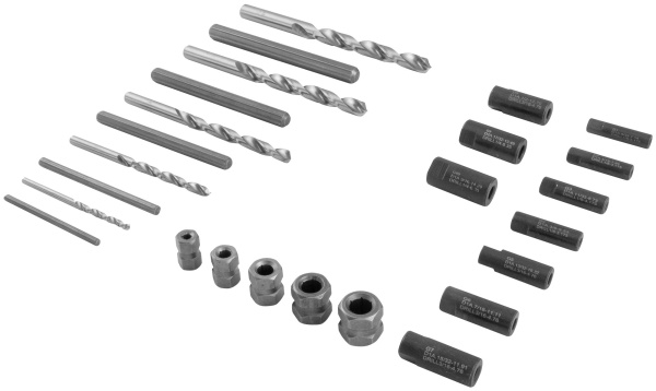 Набор экстракторов SES25  поврежденного крепежа, 25 предметов Thorvik THK-9933