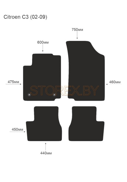 Citroen C3 (02-09) copy