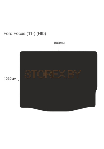 Ford Focus (11-) (Нtb) Багажник copy