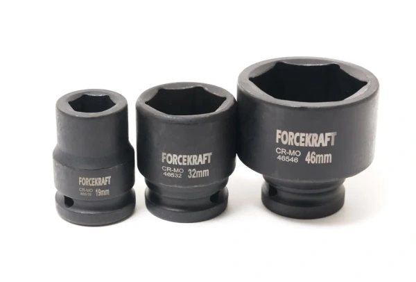 Набор инструментов ударных 14пр., 3/4''(6гр.)(19,22,24,27,30,32,36,41,46,50мм)в кейсе