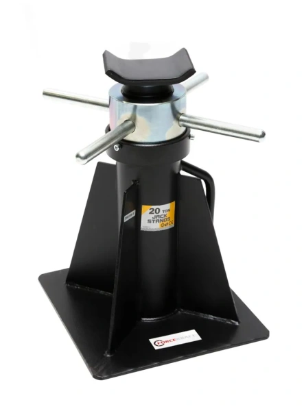Подставка ремонтная механическая винтовая, 20т (h min-421мм, h max-600мм)