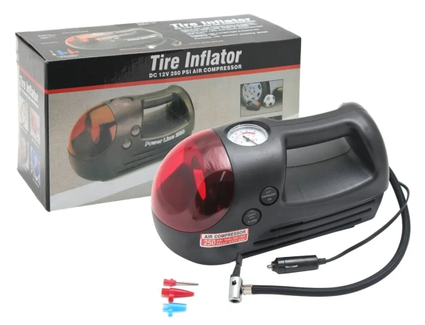 Компрессор FY-021 12V с фонарём