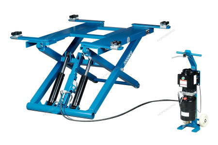 Подъёмник ножничный мобильный, 3 т, 220 В /380 В NORDBERG N634-3